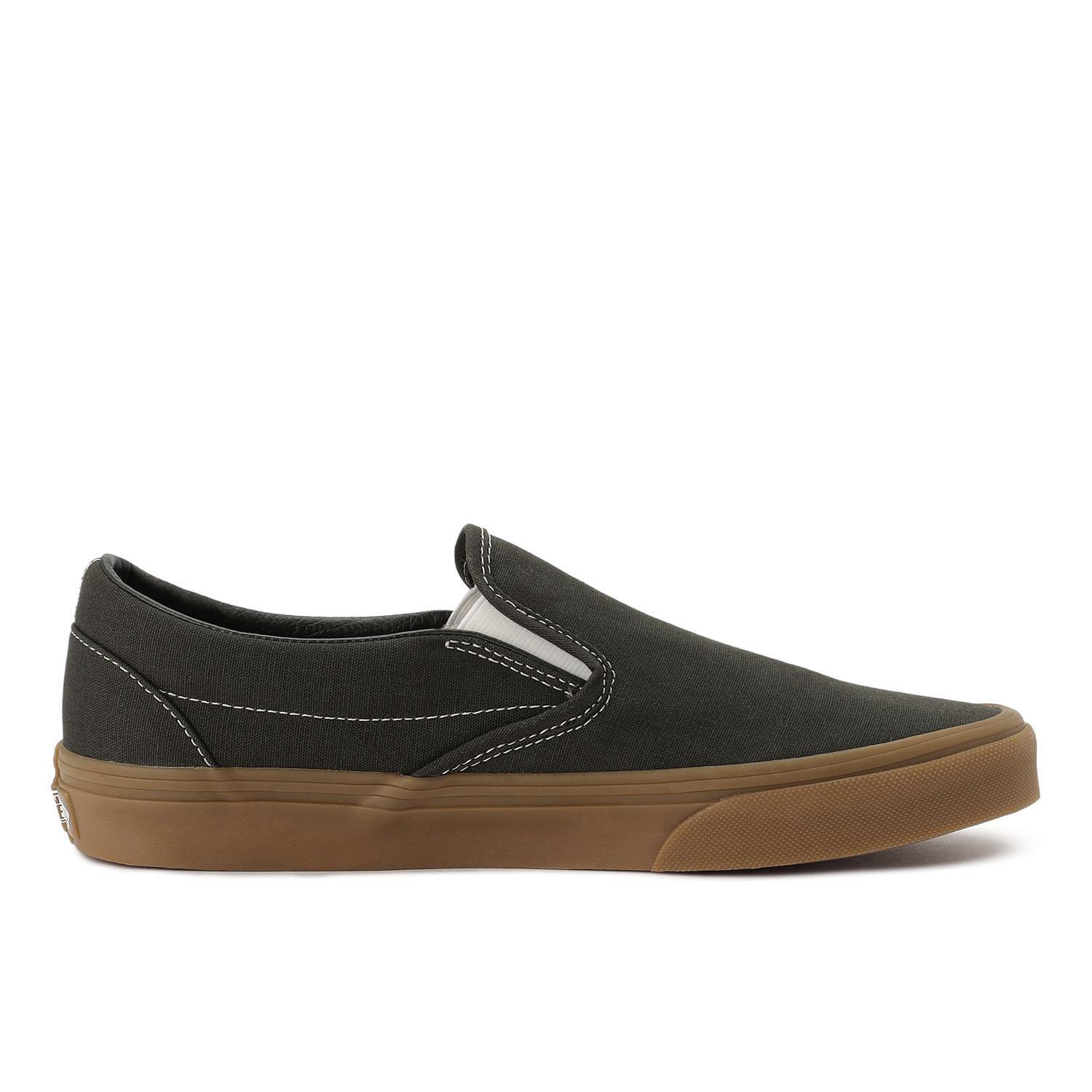 【VANS】 ヴァンズ CLASSIC SLIP-ON スリッポン VN000DAHFRN GUM OBSIDIAN FE GUM OBSIDIAN FE