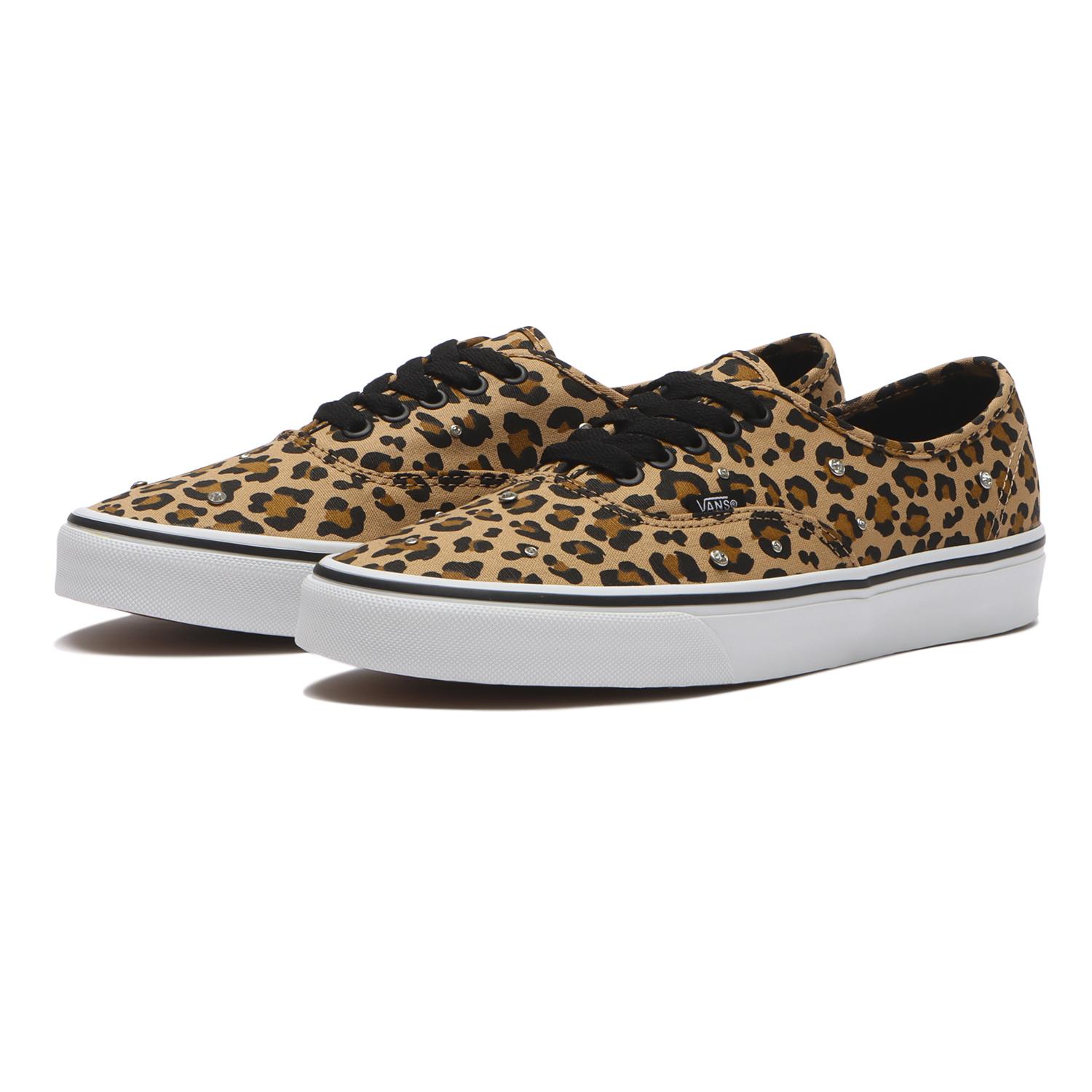 【VANS】 ヴァンズ AUTHENTIC オーセンティック VN000EADJM9 LEOPARD TAN LEOPARD TAN