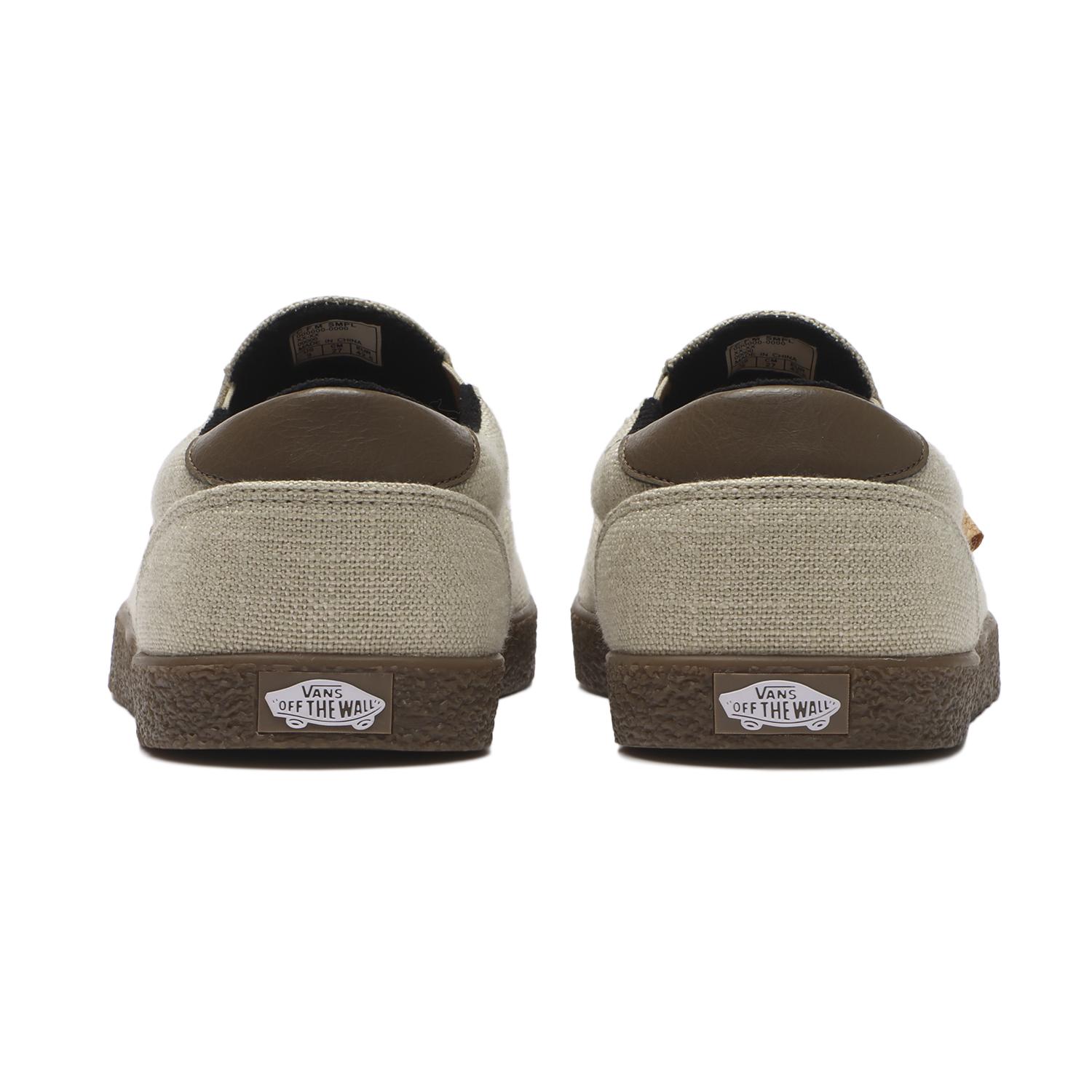 【VANS】 ヴァンズ WOODY ウッディー V3760 BLACK/BLACK NATURAL/BROWN