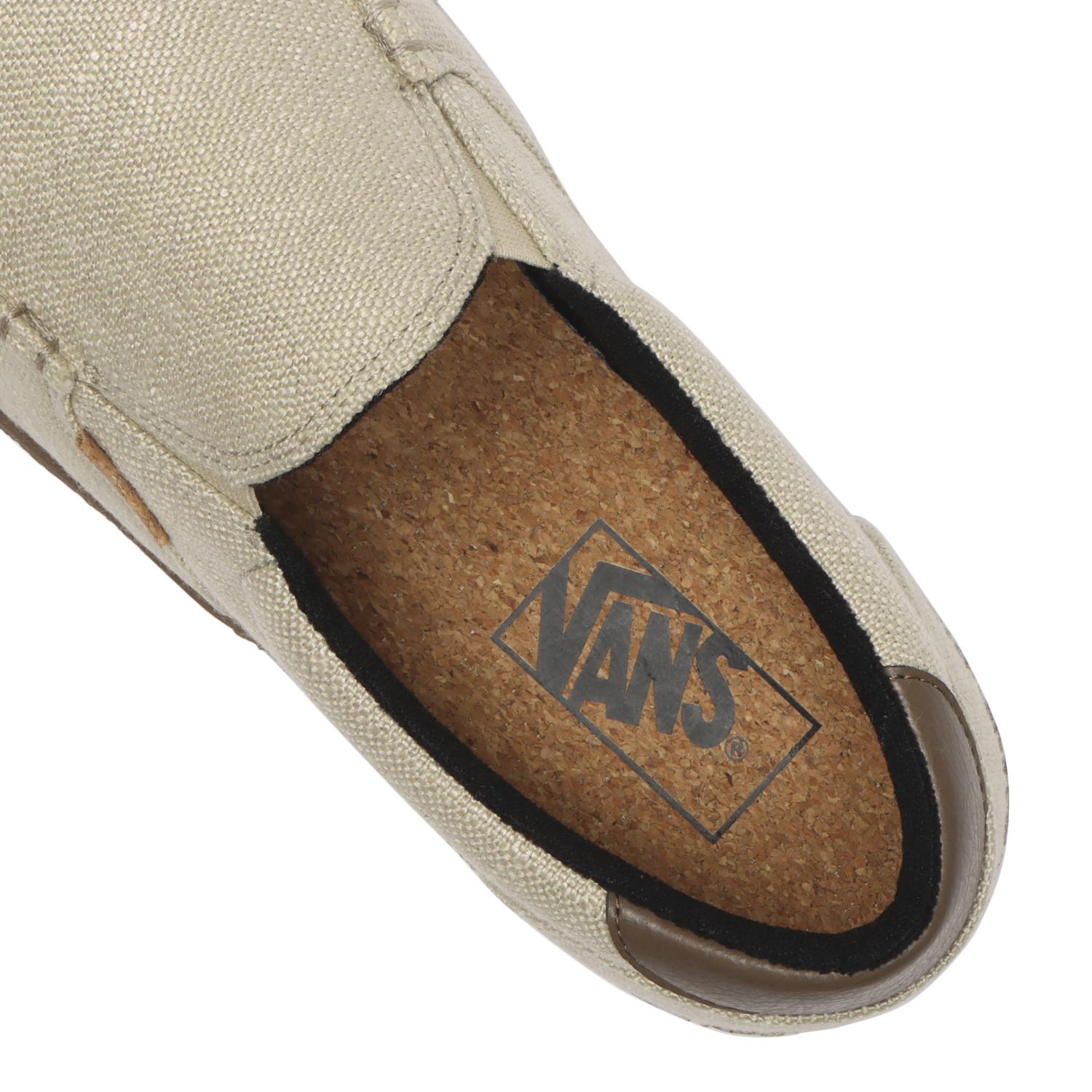 【VANS】 ヴァンズ WOODY ウッディー V3760 BLACK/BLACK NATURAL/BROWN