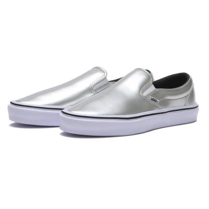 【VANS】 ヴァンズ SLIP ON LITE スリッポンライト V98 LITE SHY SILVER/WHITE SILVER/WHITE