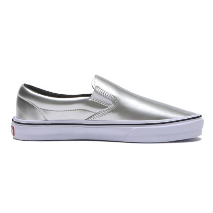 【VANS】 ヴァンズ SLIP ON LITE スリッポンライト V98 LITE SHY SILVER/WHITE SILVER/WHITE