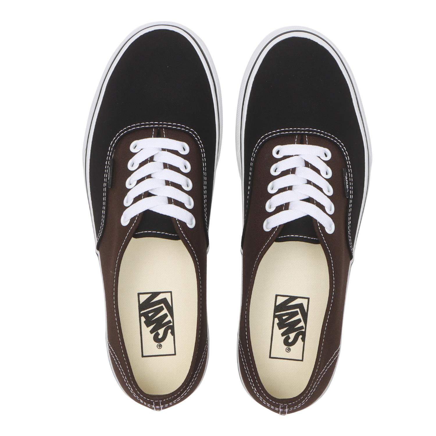 【VANS】 ヴァンズ AUTHENTIC オーセンティック VN000D7YYS8 *2-TONE BLK/BRN *2-TONE BLK/BRN