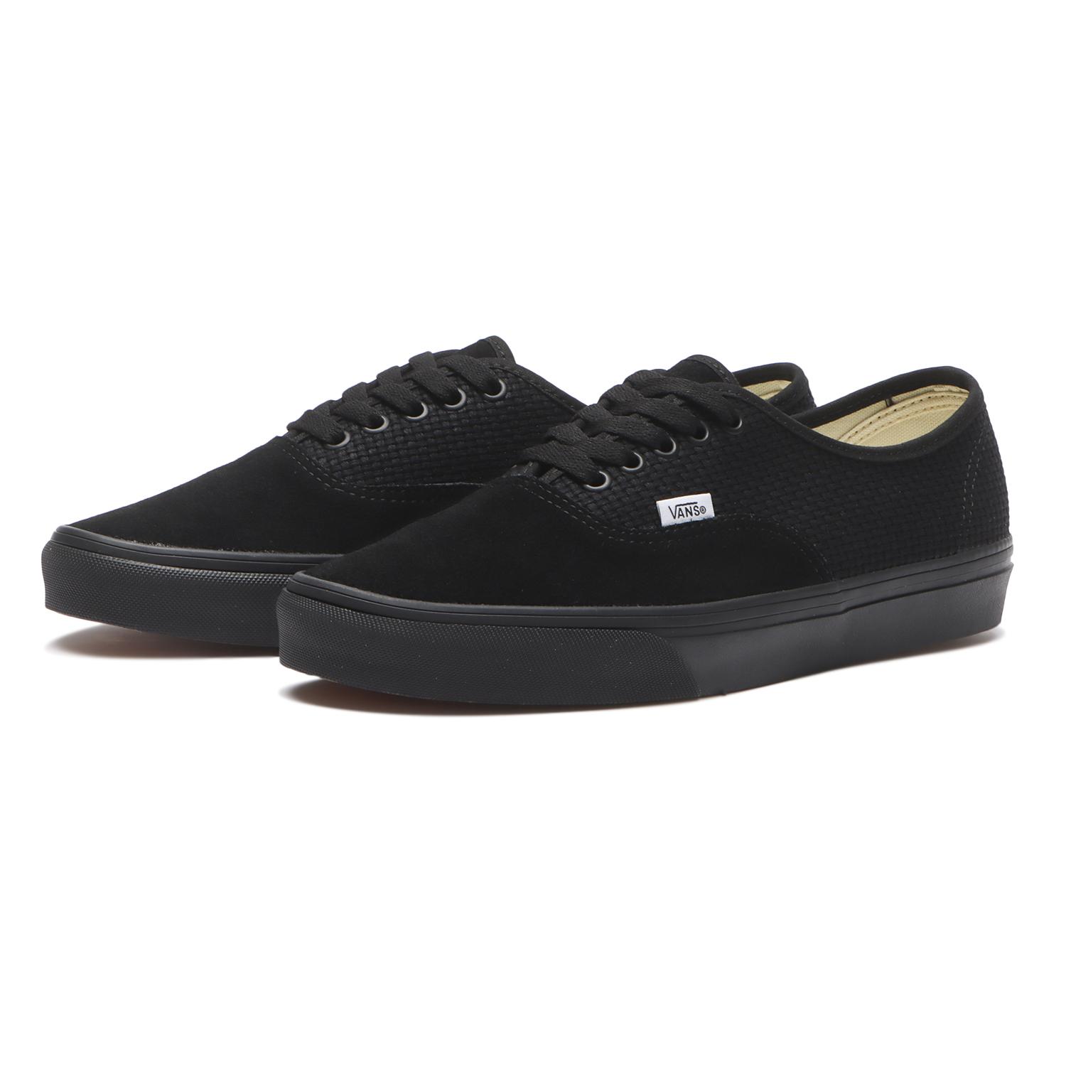 【VANS】 ヴァンズ AUTHENTIC オーセンティック VN000Z75BKA *KNIT BLK/BLK *KNIT BLK/BLK