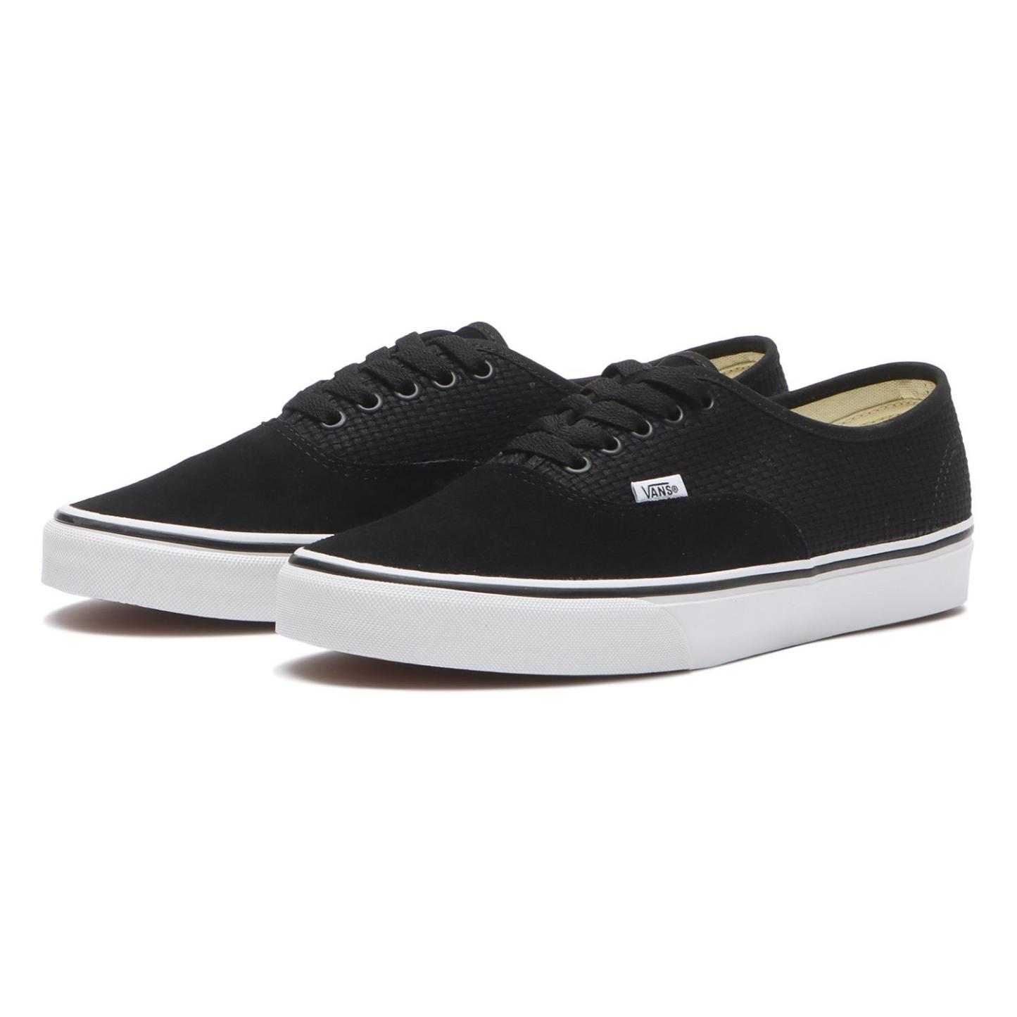 【VANS】 ヴァンズ AUTHENTIC オーセンティック VN000Z75BPB *KNIT BLK/T.WHT *KNIT BLK/T.WHT
