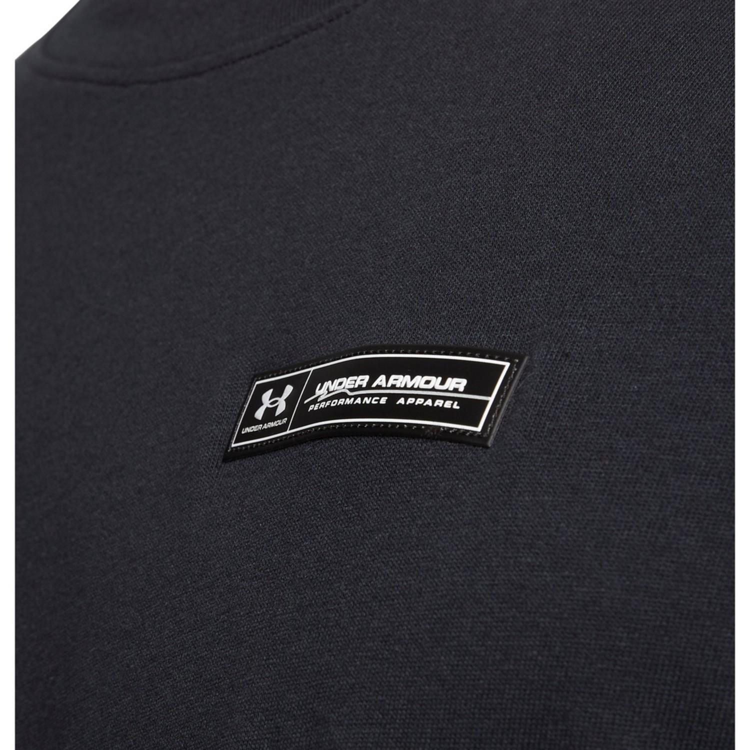 【UNDER ARMOUR】 アンダーアーマー M UA HW ARMOUR LABEL SS T ショートスリーブ 1382831 001BLK/BLK/BLK 001BLK/BLK/BLK