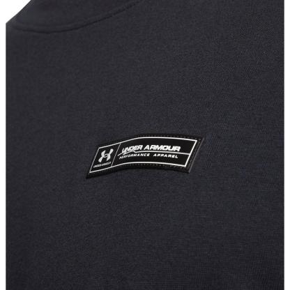 【UNDER ARMOUR】 アンダーアーマー M UA HW ARMOUR LABEL SS T ショートスリーブ 1382831 001BLK/BLK/BLK 001BLK/BLK/BLK