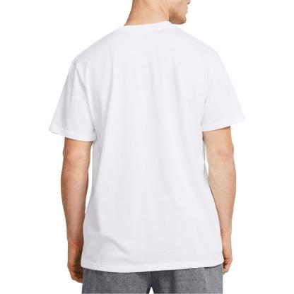 【UNDER ARMOUR】 アンダーアーマー M UA HW ARMOUR LABEL SS T ショートスリーブ 1382831 001BLK/BLK/BLK 100WHT/BLK