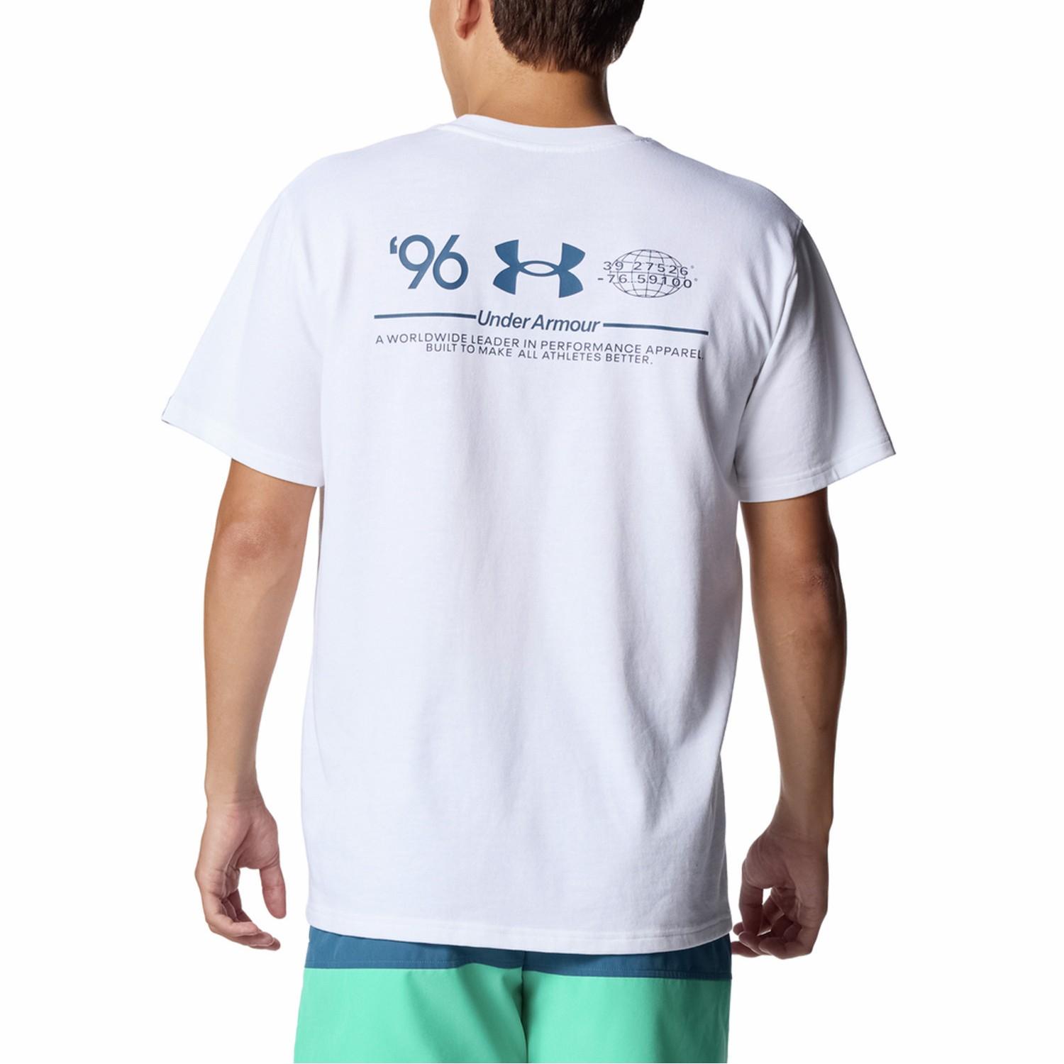 【UNDER ARMOUR】 アンダーアーマー M UA HW GRAPHIC SHORT SLEEVE T ショートスリーブ 6012637 001BLK 100WHT