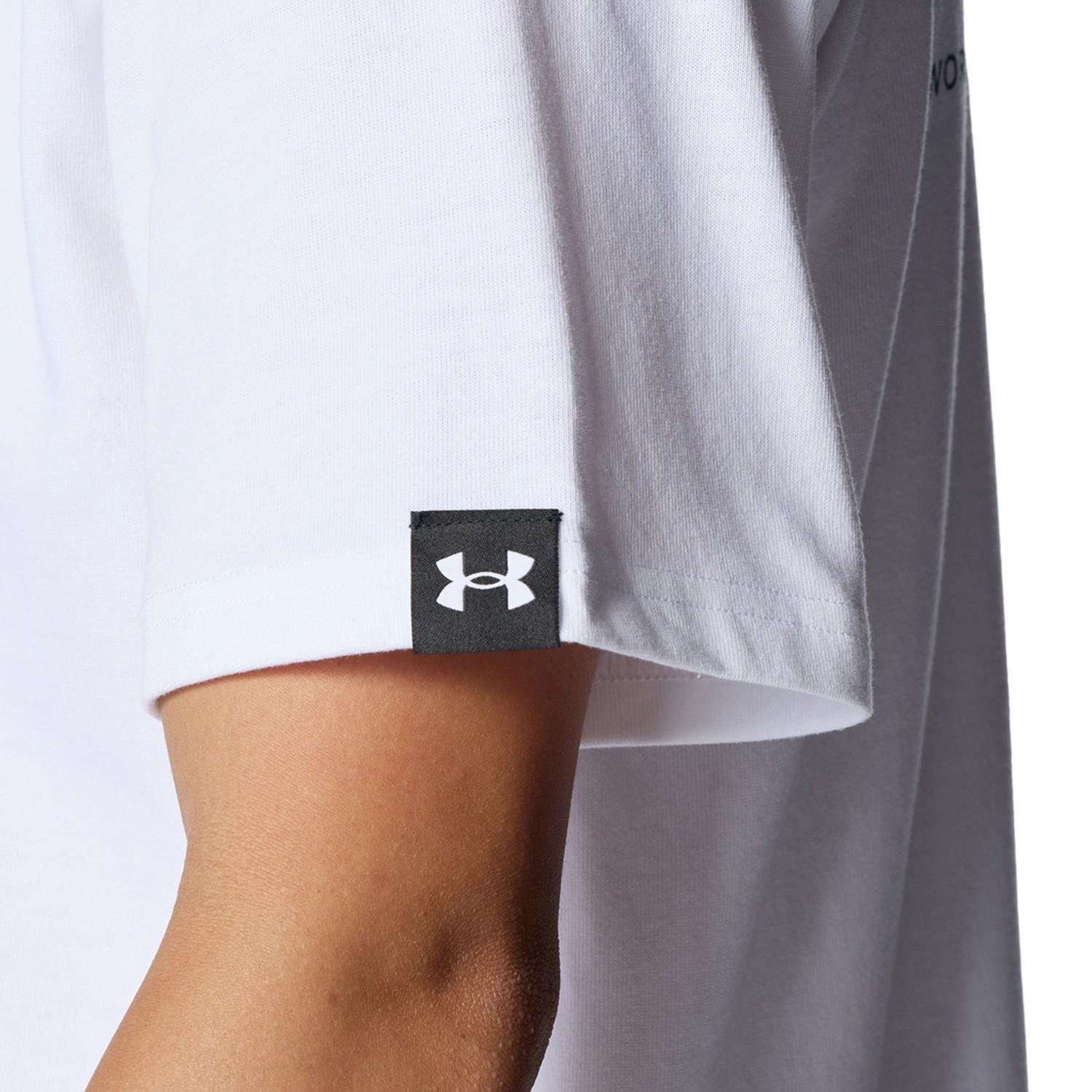 【UNDER ARMOUR】 アンダーアーマー M UA HW GRAPHIC SHORT SLEEVE T ショートスリーブ 6012637 001BLK 100WHT