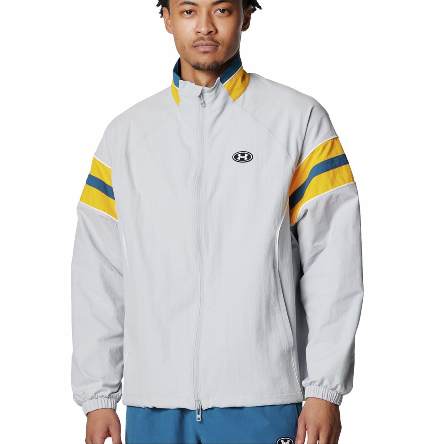 【UNDER ARMOURウェア】 アンダーアーマーウェア M UA NYLON TRACK JACKET ジャケット 6012645 011MGA 011MGA