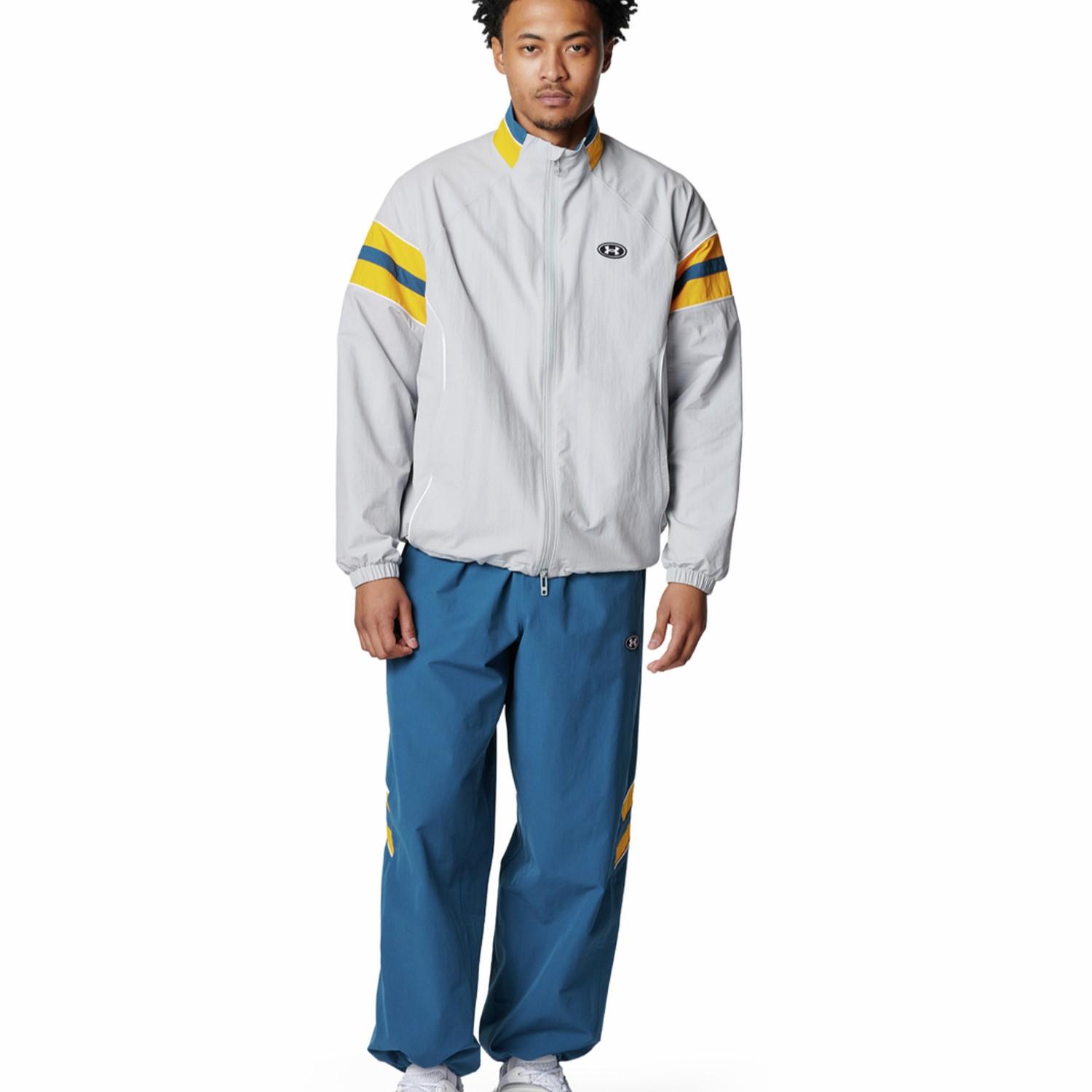 【UNDER ARMOURウェア】 アンダーアーマーウェア M UA NYLON TRACK JACKET ジャケット 6012645 011MGA 011MGA