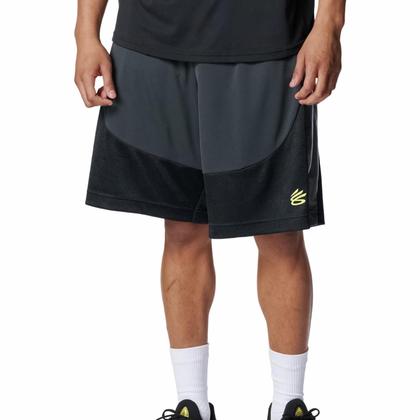 【UNDER ARMOURウェア】 アンダーアーマーウェア M CURRY SPLASH SHORTS ショートパンツ 6009771 024DSG/FCB/WHT 016ANC/BLK/LMY