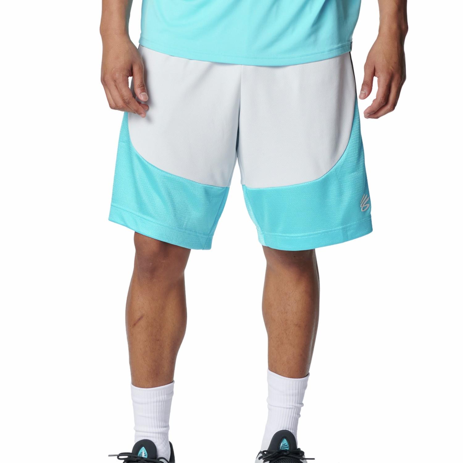 【UNDER ARMOURウェア】 アンダーアーマーウェア M CURRY SPLASH SHORTS ショートパンツ 6009771 024DSG/FCB/WHT 024DSG/FCB/WHT