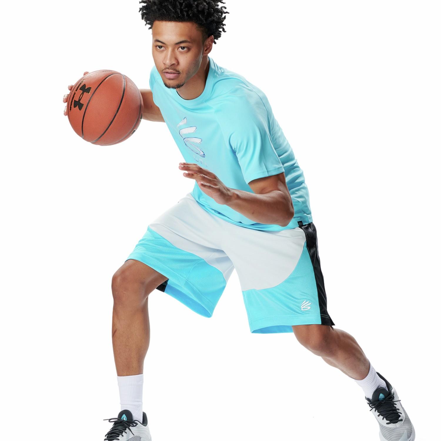 【UNDER ARMOURウェア】 アンダーアーマーウェア M CURRY SPLASH SHORTS ショートパンツ 6009771 024DSG/FCB/WHT 024DSG/FCB/WHT