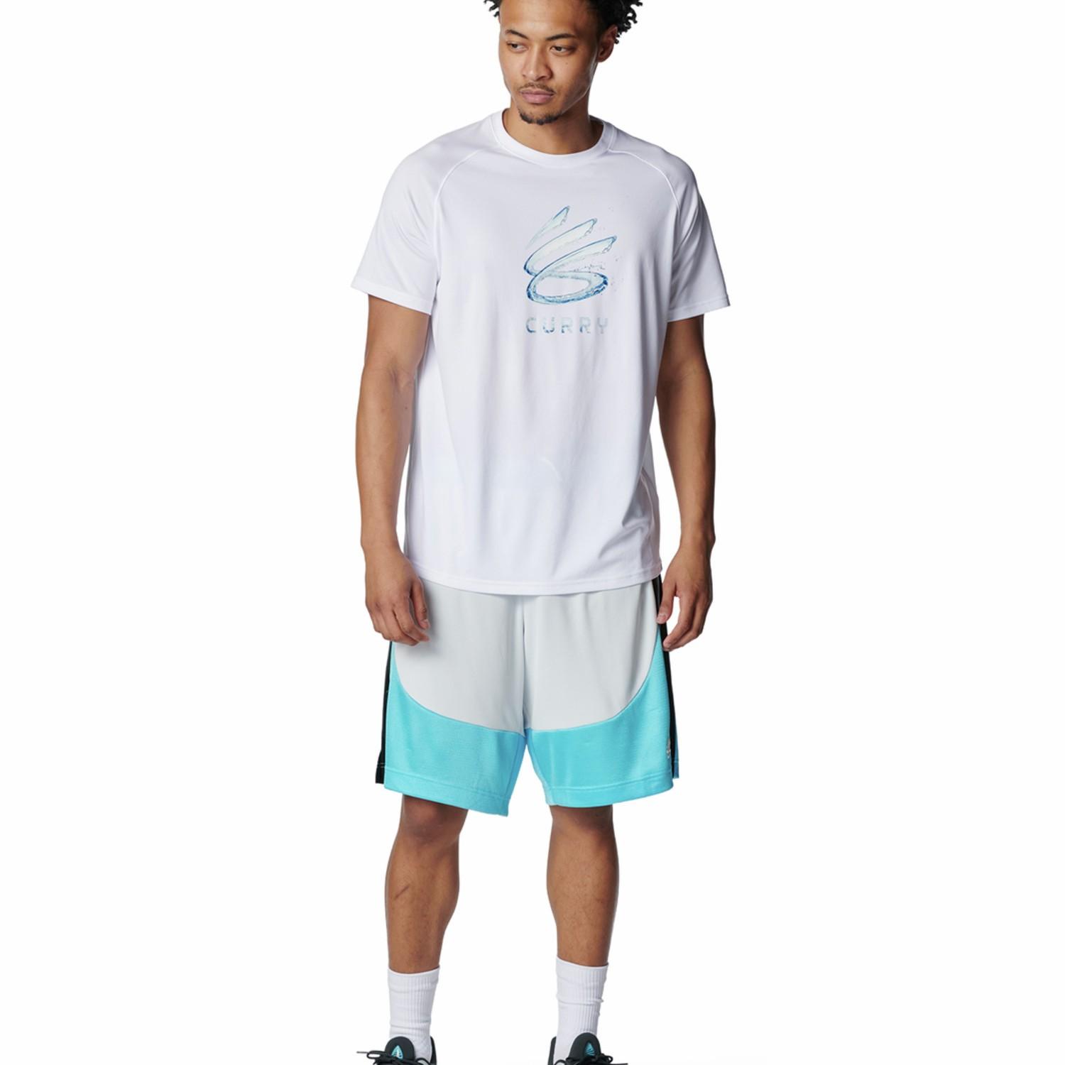 【UNDER ARMOURウェア】 アンダーアーマーウェア M CURRY TECH GRAPHIC SS T ショートスリーブ 6012511 100WHT 100WHT