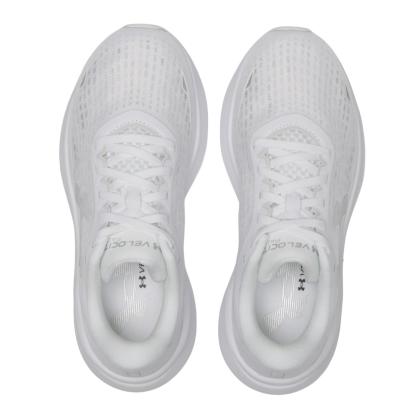 【UNDER ARMOUR】 アンダーアーマー W UA VELOCITI PACE ベロシティペース 6009108 100WHT/WHT/WHT 100WHT/WHT/WHT