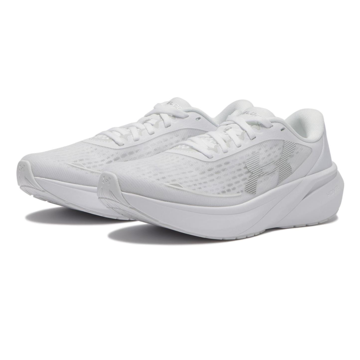 【UNDER ARMOUR】 アンダーアーマー W UA VELOCITI PACE ベロシティペース 6009108 100WHT/WHT/WHT 100WHT/WHT/WHT