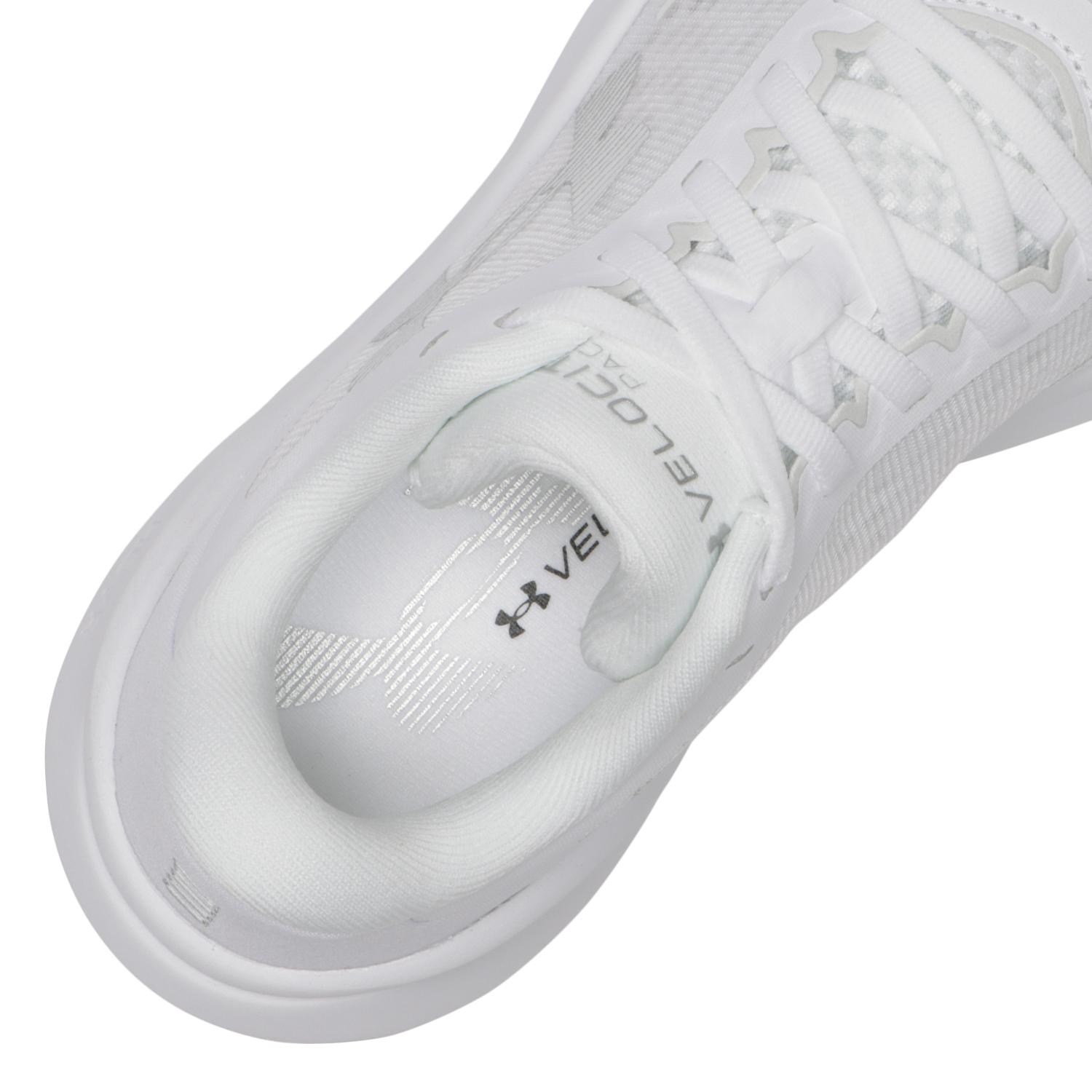 【UNDER ARMOUR】 アンダーアーマー W UA VELOCITI PACE ベロシティペース 6009108 100WHT/WHT/WHT 100WHT/WHT/WHT
