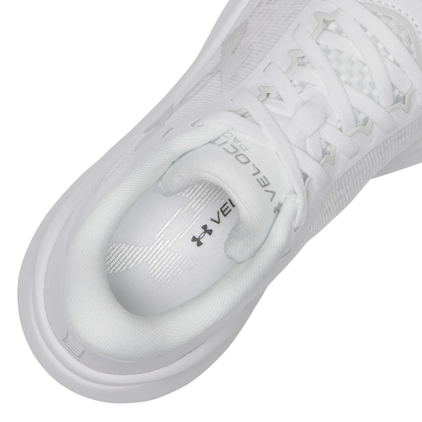 【UNDER ARMOUR】 アンダーアーマー W UA VELOCITI PACE ベロシティペース 6009108 100WHT/WHT/WHT 100WHT/WHT/WHT