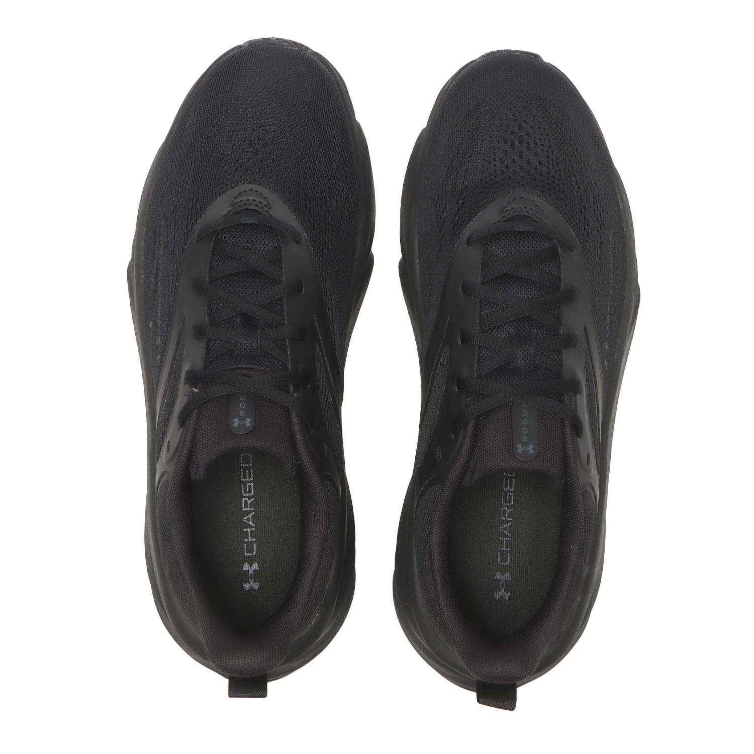 【UNDER ARMOUR】 アンダーアーマー M UA ROGUE 6 WIDE ローグ6ワイド 6009609 ABC-MART限定 002BLK/BLK/BLK 002BLK/BLK/BLK
