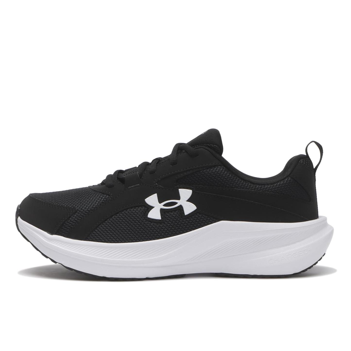 【UNDER ARMOUR】 アンダーアーマー M UA ASSERT 11 EXTRA WIDE SYN アサート11エクストラワイド 6013268 002BLK/BLK/BLK 001BLK/BLK/WHT