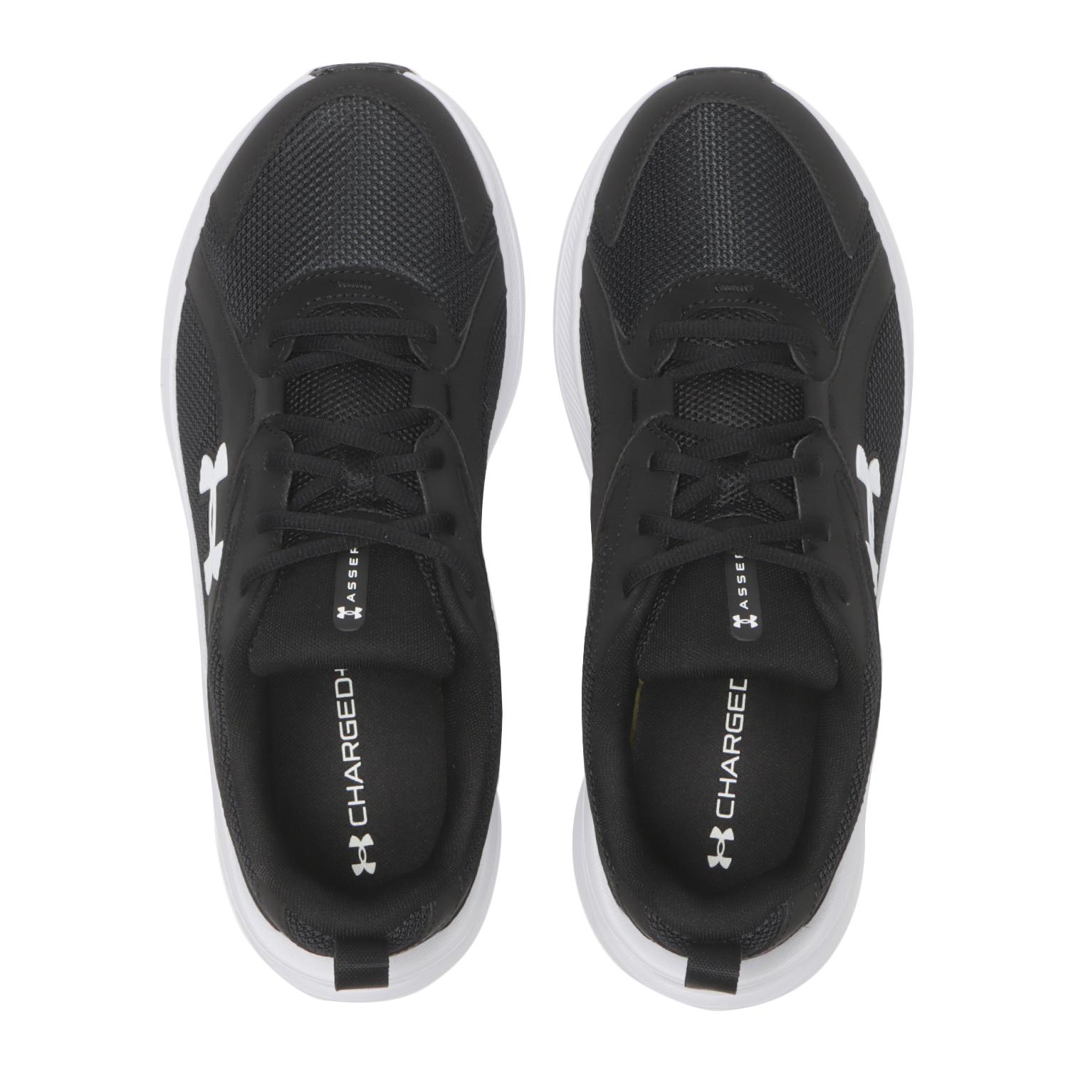 【UNDER ARMOUR】 アンダーアーマー M UA ASSERT 11 EXTRA WIDE SYN アサート11エクストラワイド 6013268 002BLK/BLK/BLK 001BLK/BLK/WHT