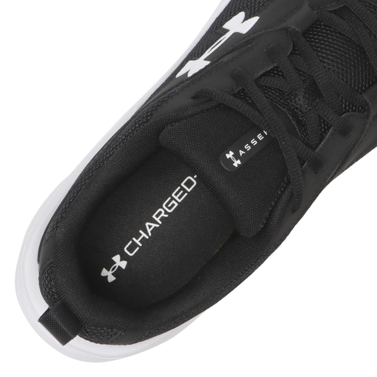 【UNDER ARMOUR】 アンダーアーマー M UA ASSERT 11 EXTRA WIDE SYN アサート11エクストラワイド 6013268 002BLK/BLK/BLK 001BLK/BLK/WHT