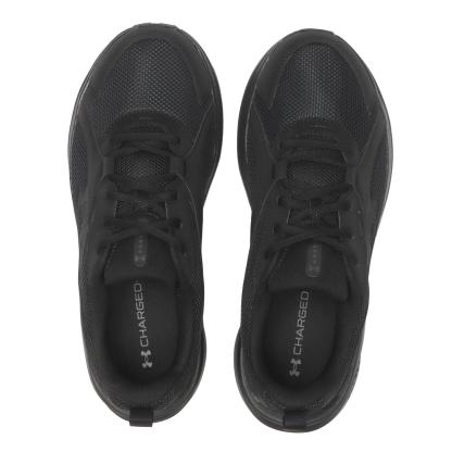 【UNDER ARMOUR】 アンダーアーマー M UA ASSERT 11 EXTRA WIDE SYN アサート11エクストラワイド 6013268 002BLK/BLK/BLK 002BLK/BLK/BLK