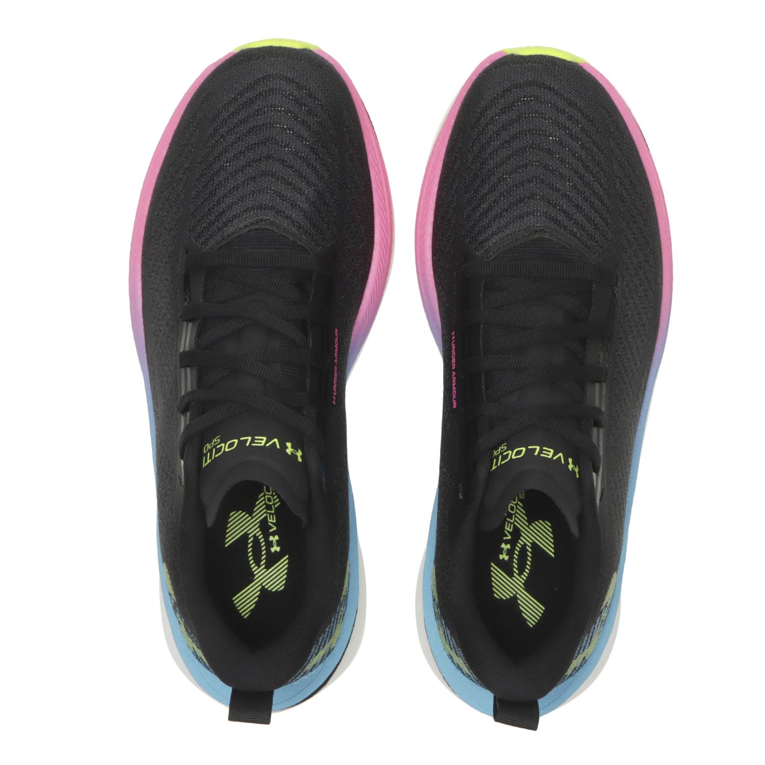 【UNDER ARMOUR】 アンダーアーマー W UA VELOCITI SPD ベロシティ 6000017 005BLK/CPR/HSY 005BLK/CPR/HSY