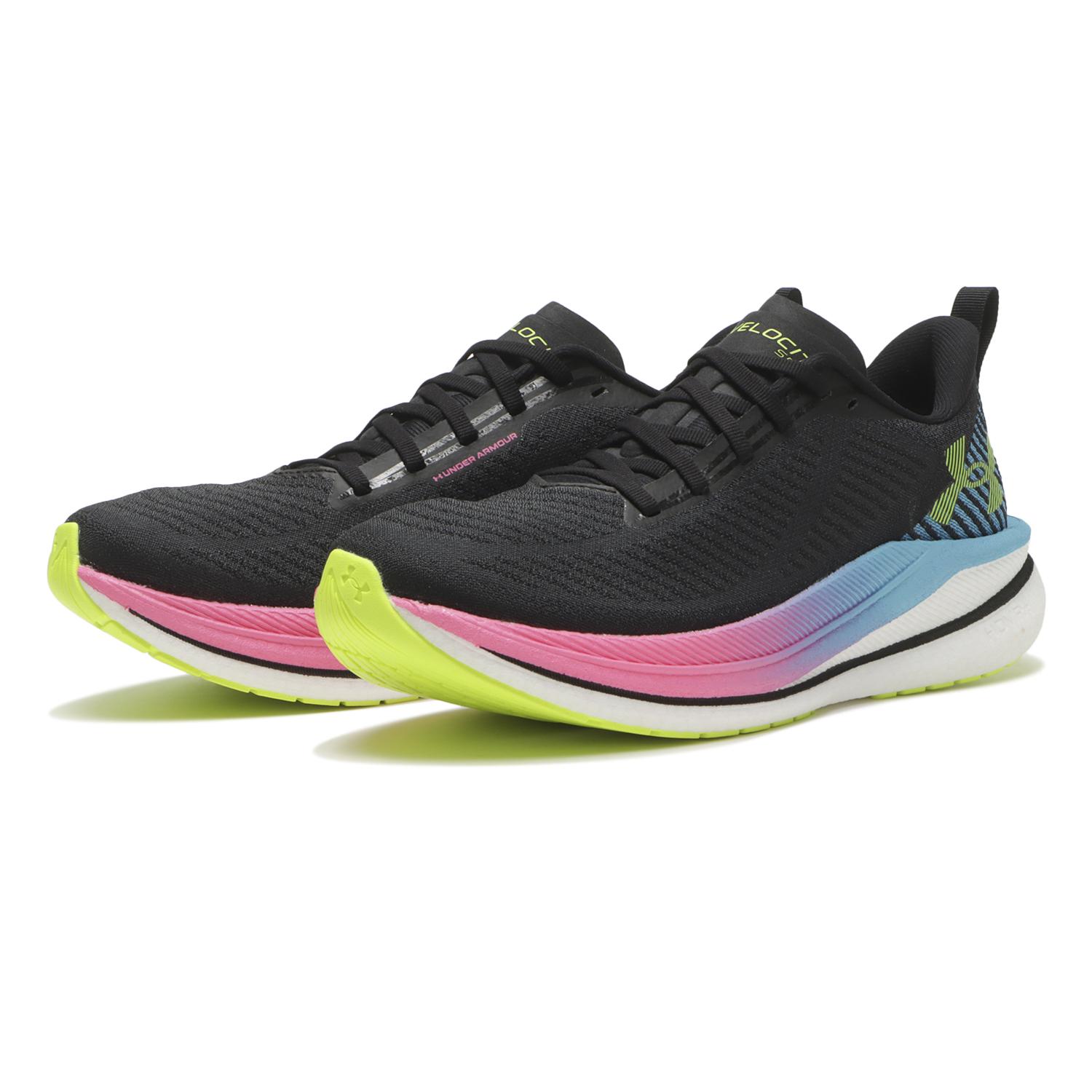 【UNDER ARMOUR】 アンダーアーマー W UA VELOCITI SPD ベロシティ 6000017 005BLK/CPR/HSY 005BLK/CPR/HSY