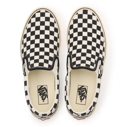 【VANS】 ヴァンズ CLASSIC SLIP-ON スリッポン VN000DAH1KP CHK BLK/MARSHMA CHK BLK/MARSHMA