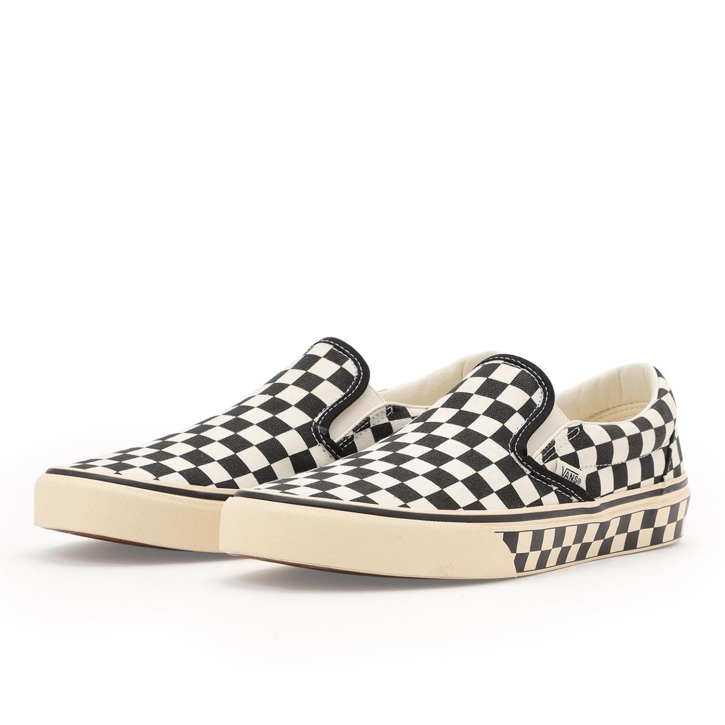 【VANS】 ヴァンズ CLASSIC SLIP-ON スリッポン VN000DAH1KP CHK BLK/MARSHMA CHK BLK/MARSHMA