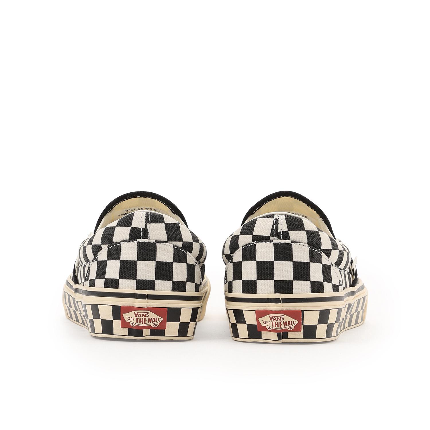 【VANS】 ヴァンズ CLASSIC SLIP-ON スリッポン VN000DAH1KP CHK BLK/MARSHMA CHK BLK/MARSHMA