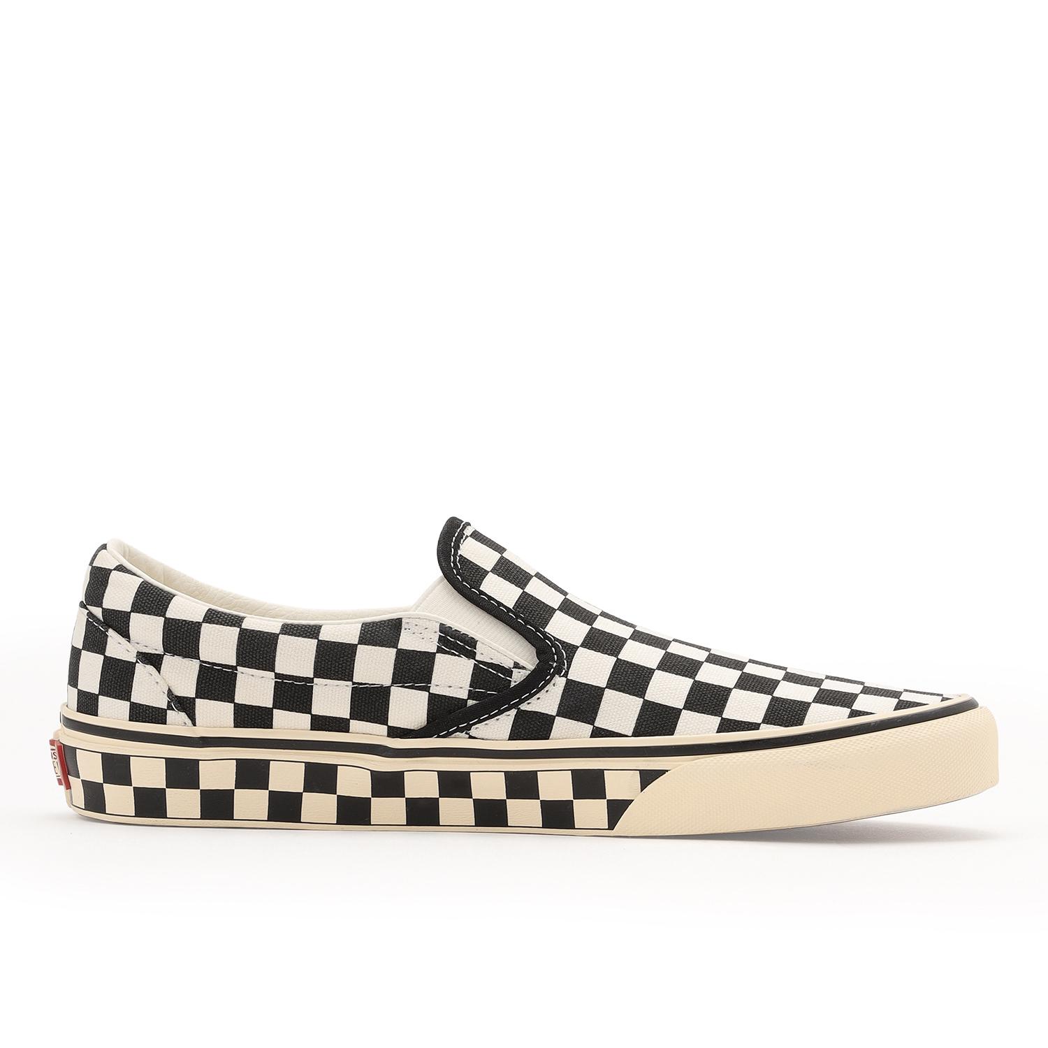 【VANS】 ヴァンズ CLASSIC SLIP-ON スリッポン VN000DAH1KP CHK BLK/MARSHMA CHK BLK/MARSHMA