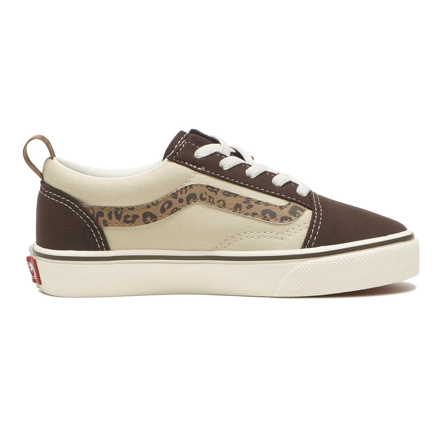 キッズ 【VANS】 ヴァンズ 17-22(H)OLD SKOOL オールドスクール V36PS ANIM LEOPARD LEOPARD