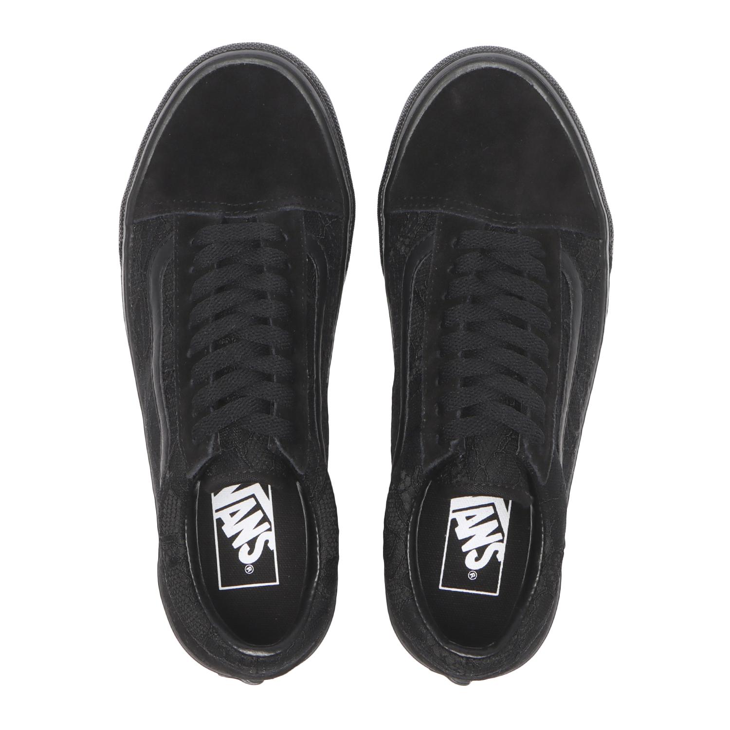 【VANS】 ヴァンズ OLD SKOOL オールドスクール V36CF F.LACE BLACK BLACK