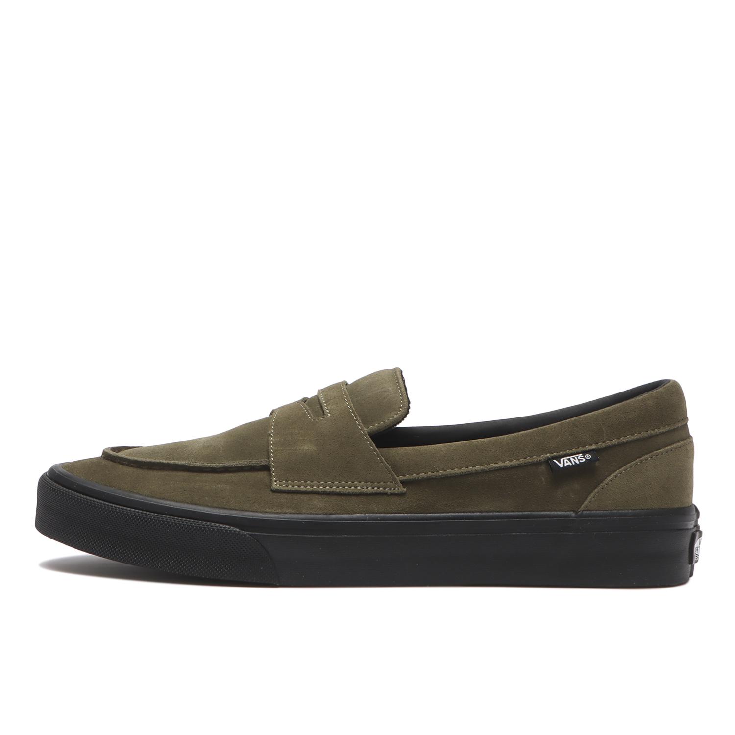 【VANS】 ヴァンズ LOAFER ローファー V296 CHK OLIVE/BLK OLIVE/BLK