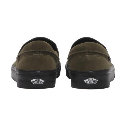 【VANS】 ヴァンズ LOAFER ローファー V296 CHK OLIVE/BLK OLIVE/BLK