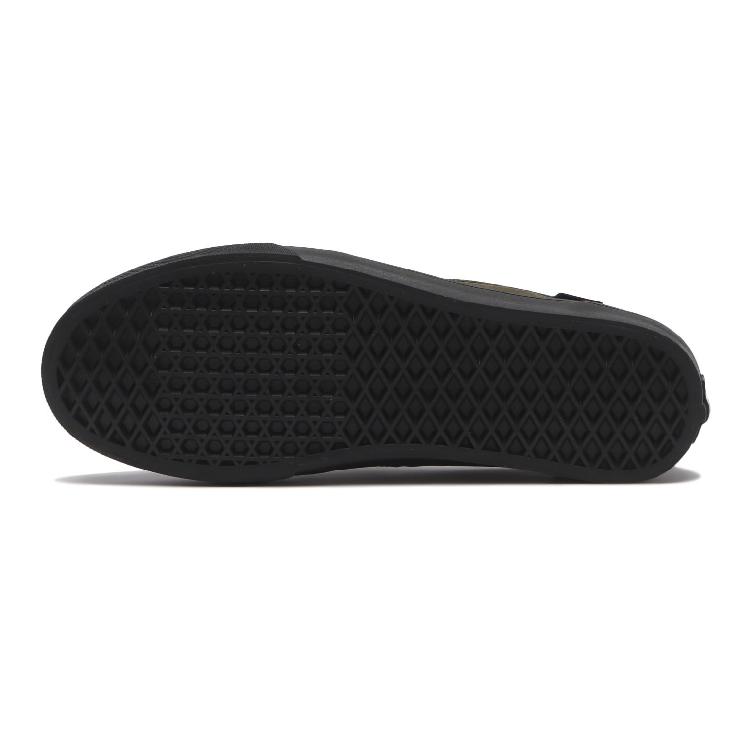 【VANS】 ヴァンズ LOAFER ローファー V296 CHK OLIVE/BLK OLIVE/BLK