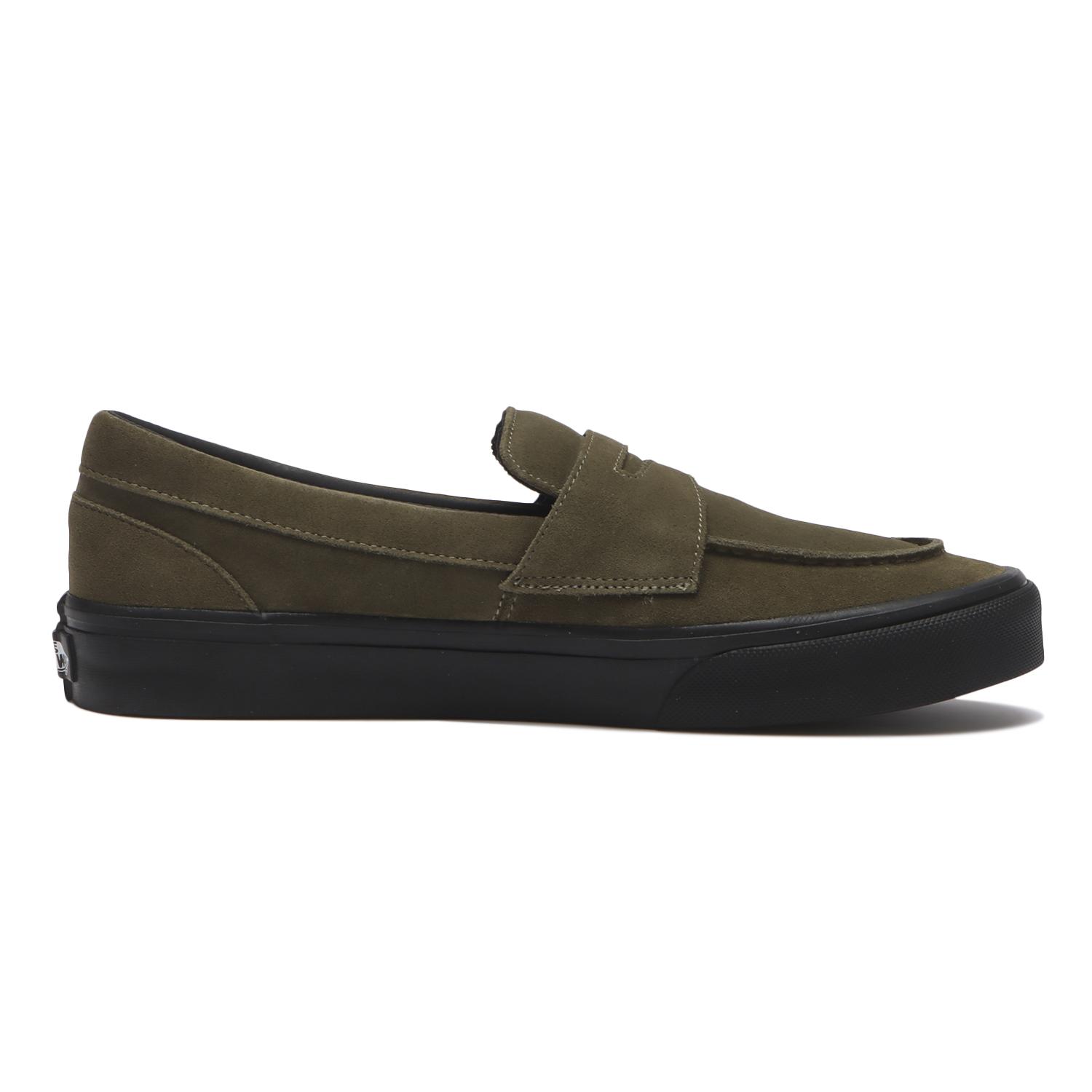【VANS】 ヴァンズ LOAFER ローファー V296 CHK OLIVE/BLK OLIVE/BLK