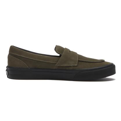 【VANS】 ヴァンズ LOAFER ローファー V296 CHK OLIVE/BLK OLIVE/BLK