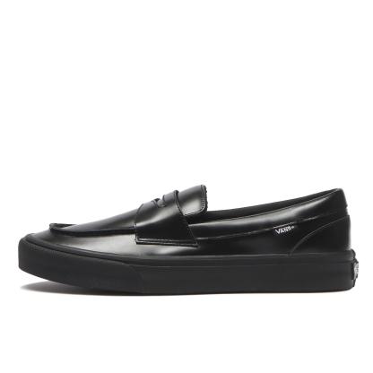 【VANS】 ヴァンズ LOAFER ローファー V296 LEA BLACK BLACK