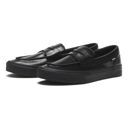 【VANS】 ヴァンズ LOAFER ローファー V296 LEA BLACK BLACK