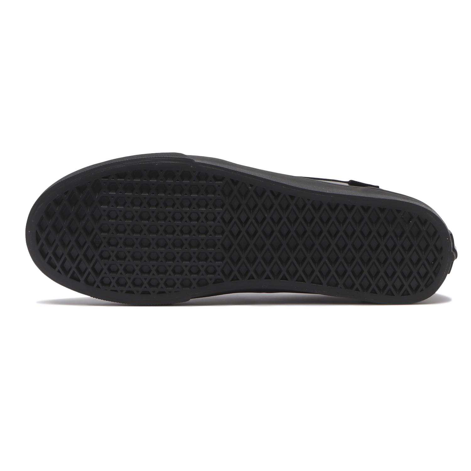 【VANS】 ヴァンズ LOAFER ローファー V296 LEA BLACK BLACK