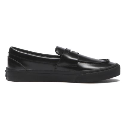 【VANS】 ヴァンズ LOAFER ローファー V296 LEA BLACK BLACK