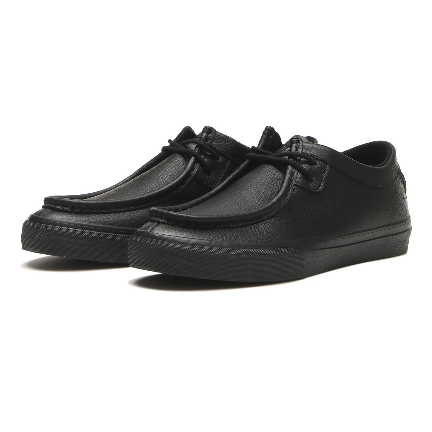 【VANS】 ヴァンズ SF MOC LO SF モックロー V498 LEA BLACK BLACK