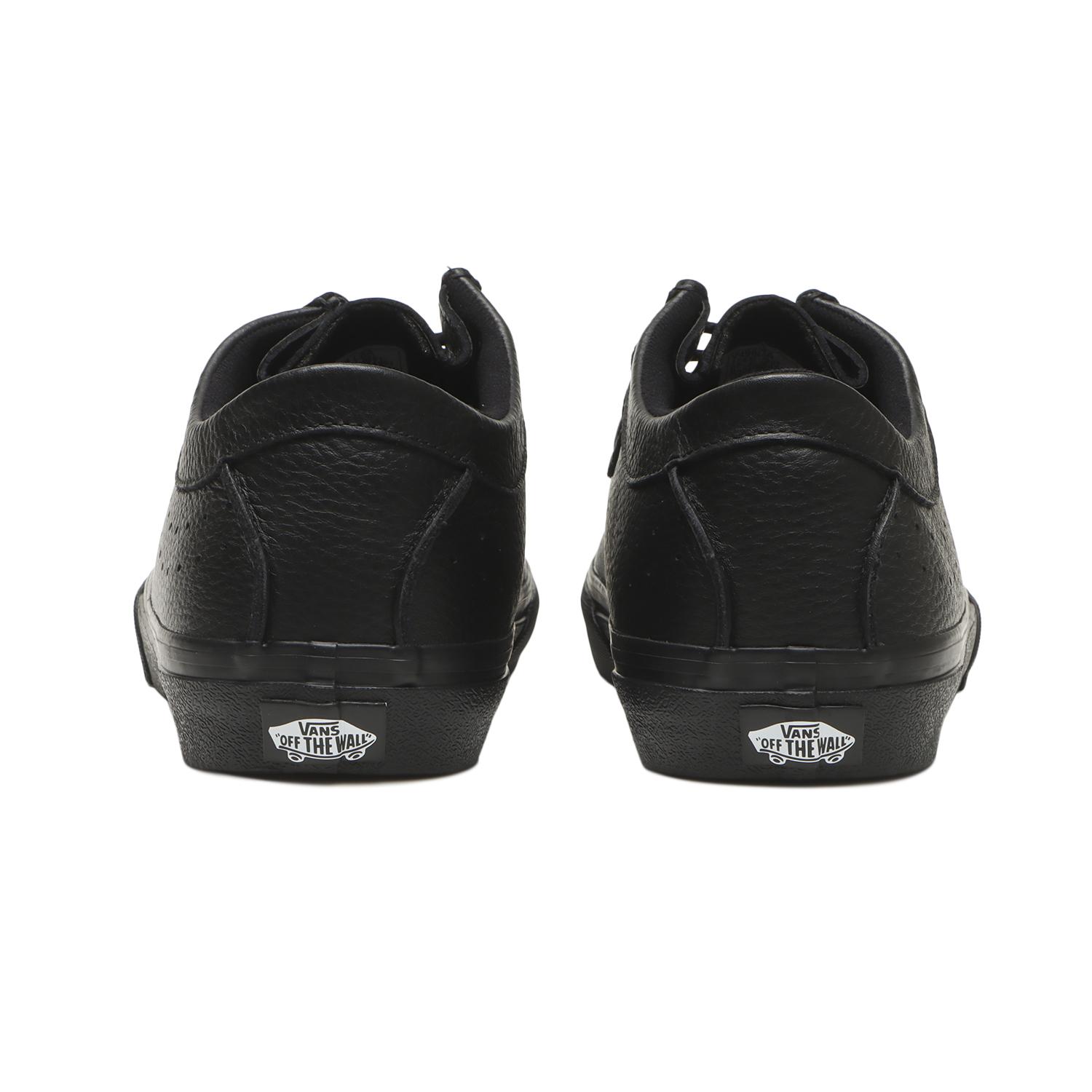 【VANS】 ヴァンズ SF MOC LO SF モックロー V498 LEA BLACK BLACK