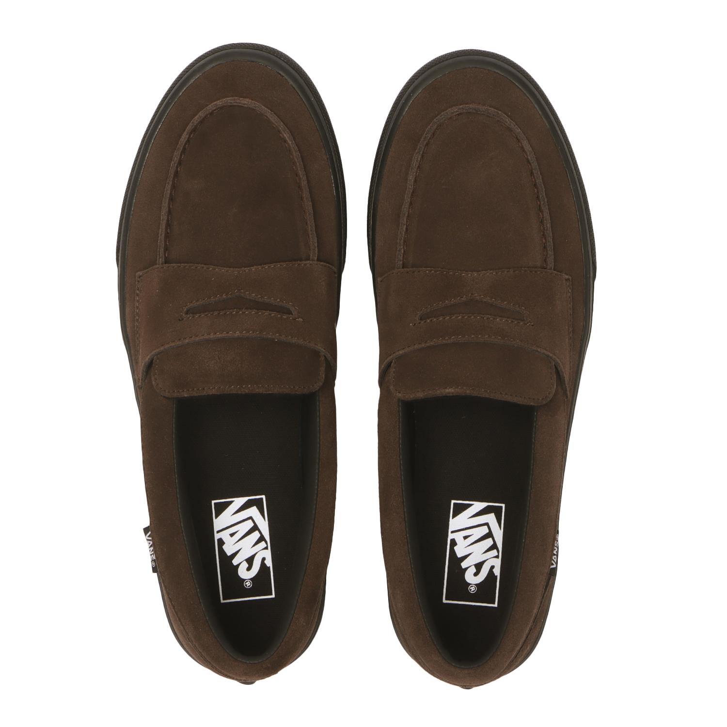 【VANS】 ヴァンズ LOAFER ローファー V296 BROWN/BLK BROWN/BLK
