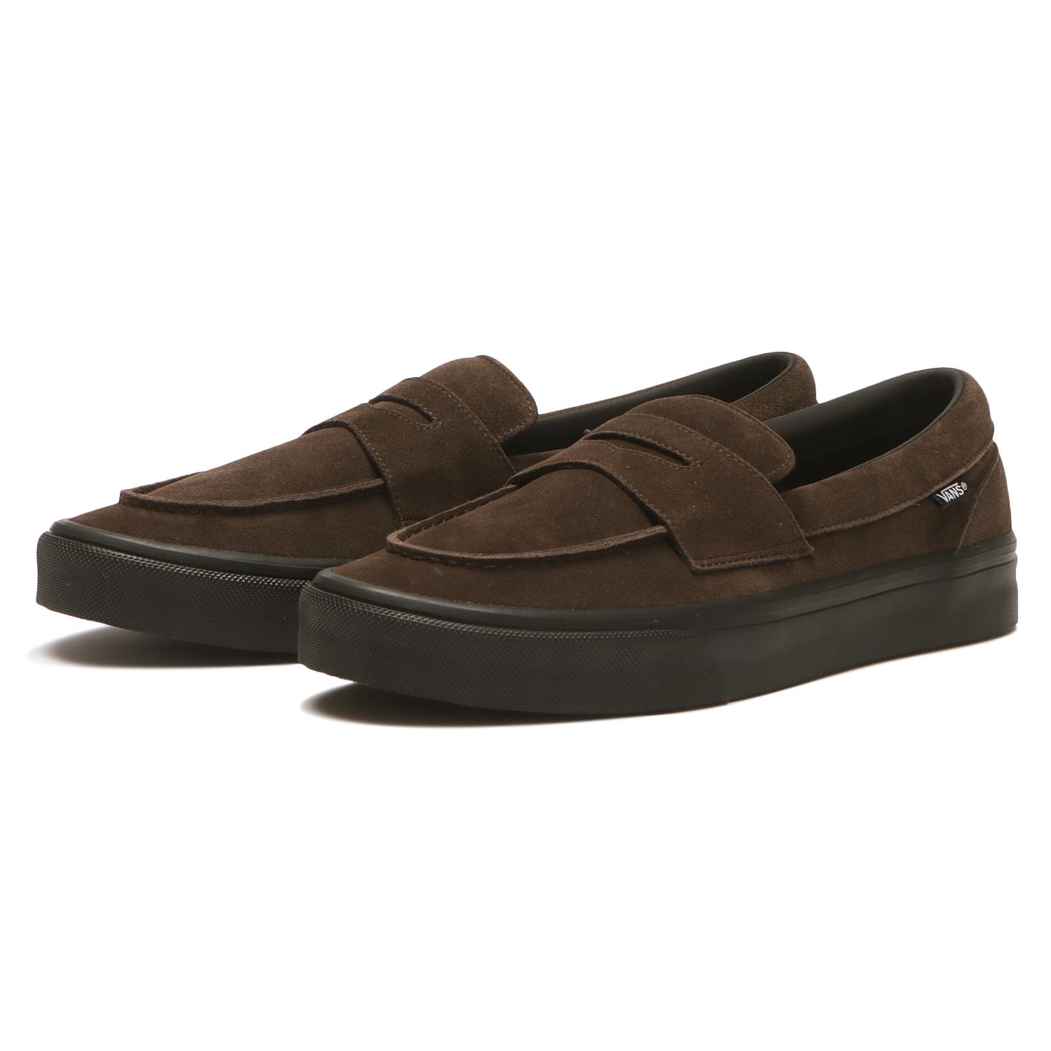 【VANS】 ヴァンズ LOAFER ローファー V296 BROWN/BLK BROWN/BLK